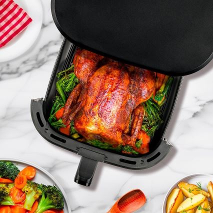TESLA Electronics AirCook - Multifunkční digitální horkovzdušná fritéza 7 l 1600W/230V