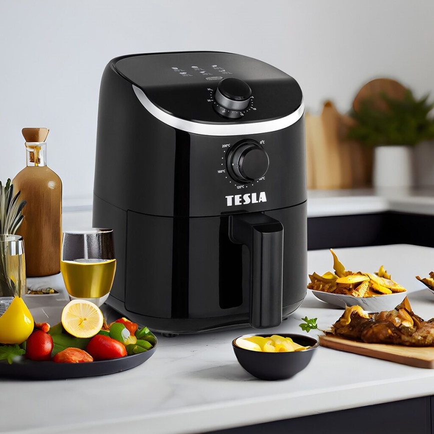 TESLA Electronics AirCook - Multifunkční horkovzdušná fritéza 2 l 900W/230V