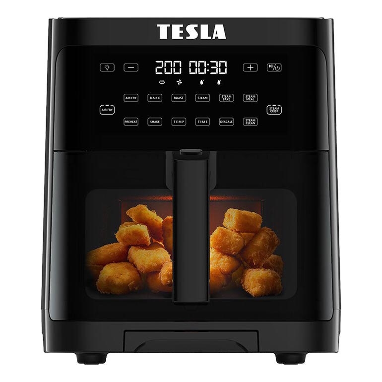 TESLA Electronics AirCook - Multifunkční parní a horkovzdušná fritéza 5 l 1500W/230V