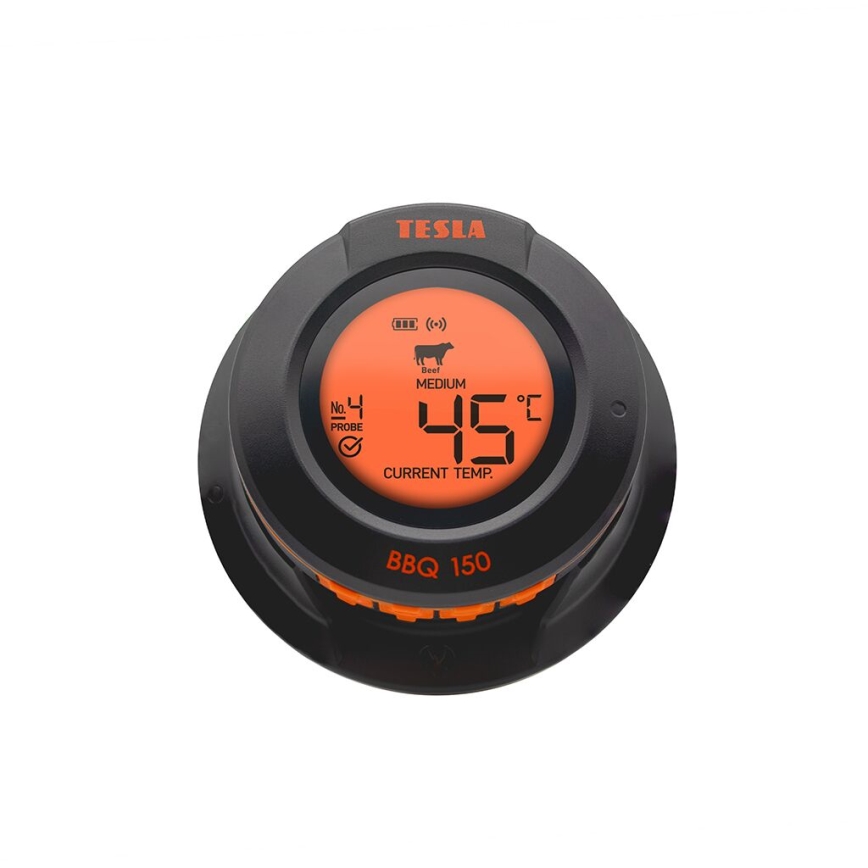 TESLA Electronics Cook - Digitální teploměr na maso se sondou 0-400 °C 2xAA IP65