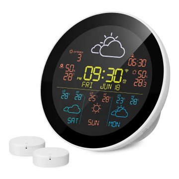 TESLA Electronics Device - Chytrá meteostanice se senzorem 400 mAh Wi-Fi Tuya IP44