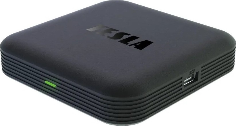TESLA Electronics MediaBox - UHD multimediální přehrávač Wi-Fi + dálkové ovládání