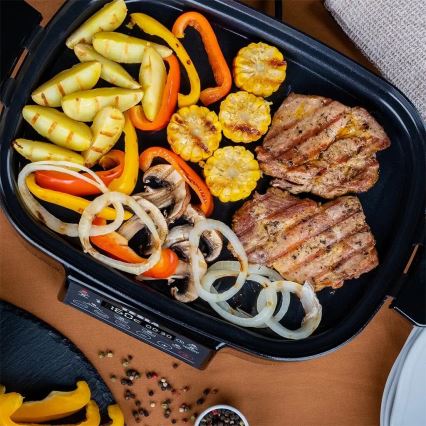 TESLA Electronics MultiCook Grill - Multifunkční elektrický hrnec a gril 6 l 11v1 1250W/230V