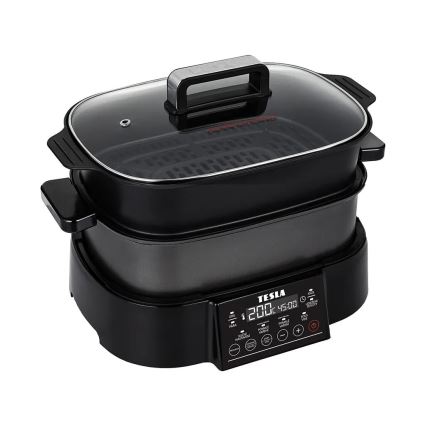 TESLA Electronics MultiCook Grill - Multifunkční elektrický hrnec a gril 6 l 11v1 1250W/230V