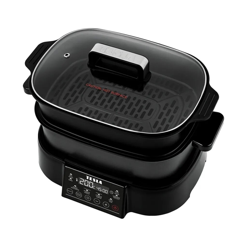 TESLA Electronics MultiCook Grill - Multifunkční elektrický hrnec a gril 6 l 11v1 1250W/230V