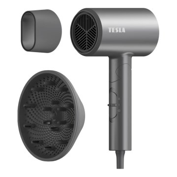 TESLA Electronics MyCare - Skládací fén 1800W/230V šedá