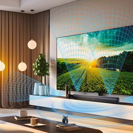 TESLA Electronics PrimeSound - Dolby Atmos soundbar 2.1 230W/230V + dálkové ovládání