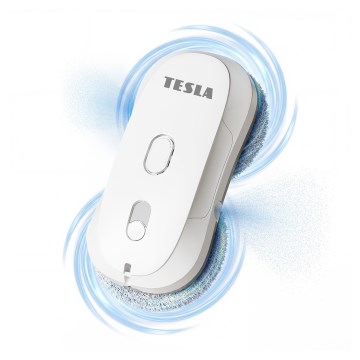 TESLA Electronics RoboStar - Čistič oken s rozprašováním vody 72W/230V/500 mAh + dálkové ovládání