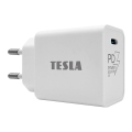 TESLA Electronics - Rychlonabíjecí adaptér Power Delivery 20W bílá