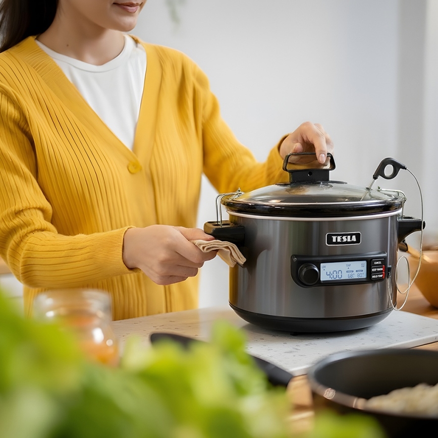 TESLA Electronics SlowCook - Pomalý hrnec 5,6 l 290W/230V