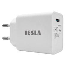 Tesla - Rychlonabíjecí adaptér 20W bílá
