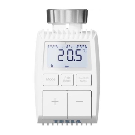 TESLA Smart - Chytrá termostatická hlavice 2xAA ZigBee