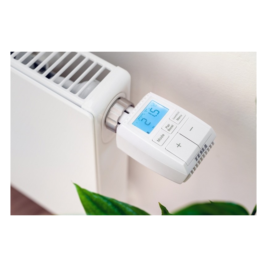 TESLA Smart - Chytrá termostatická hlavice 2xAA ZigBee