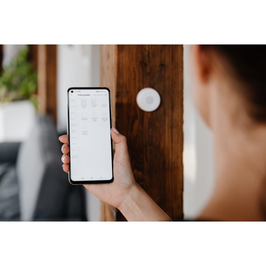 TESLA Smart - Chytré tlačítko 1xCR2032 Zigbee