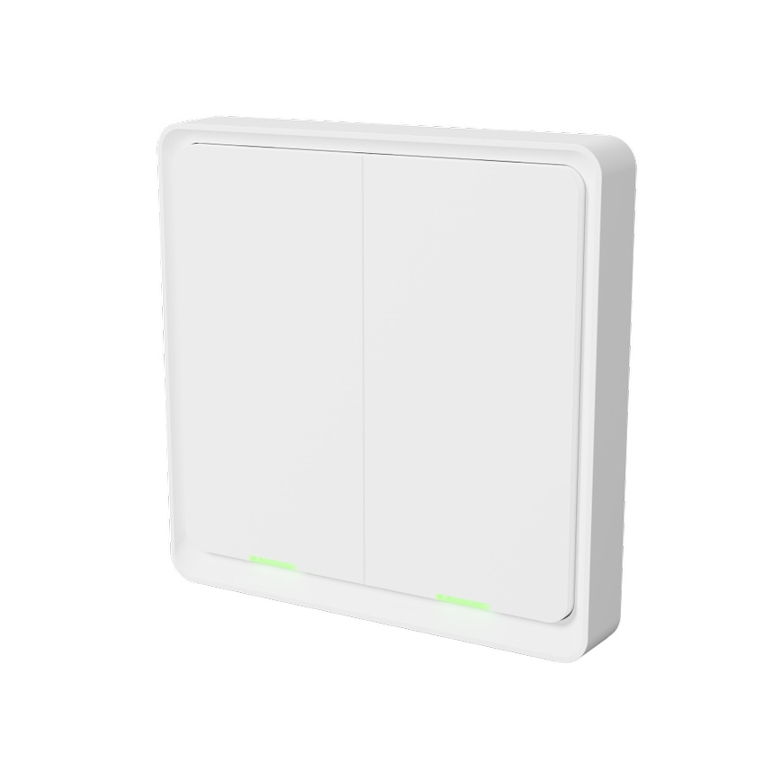 TESLA Smart - Chytrý bezdrátový domovní spínač 2P 1xCR2430 ZigBee