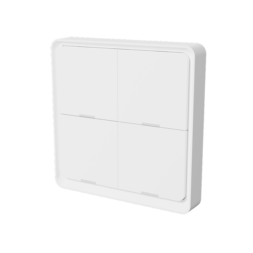 TESLA Smart - Chytrý bezdrátový domovní spínač 4P 1xCR2430 ZigBee