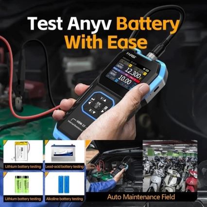 Tester akumulátorů 100V 1000 mAh