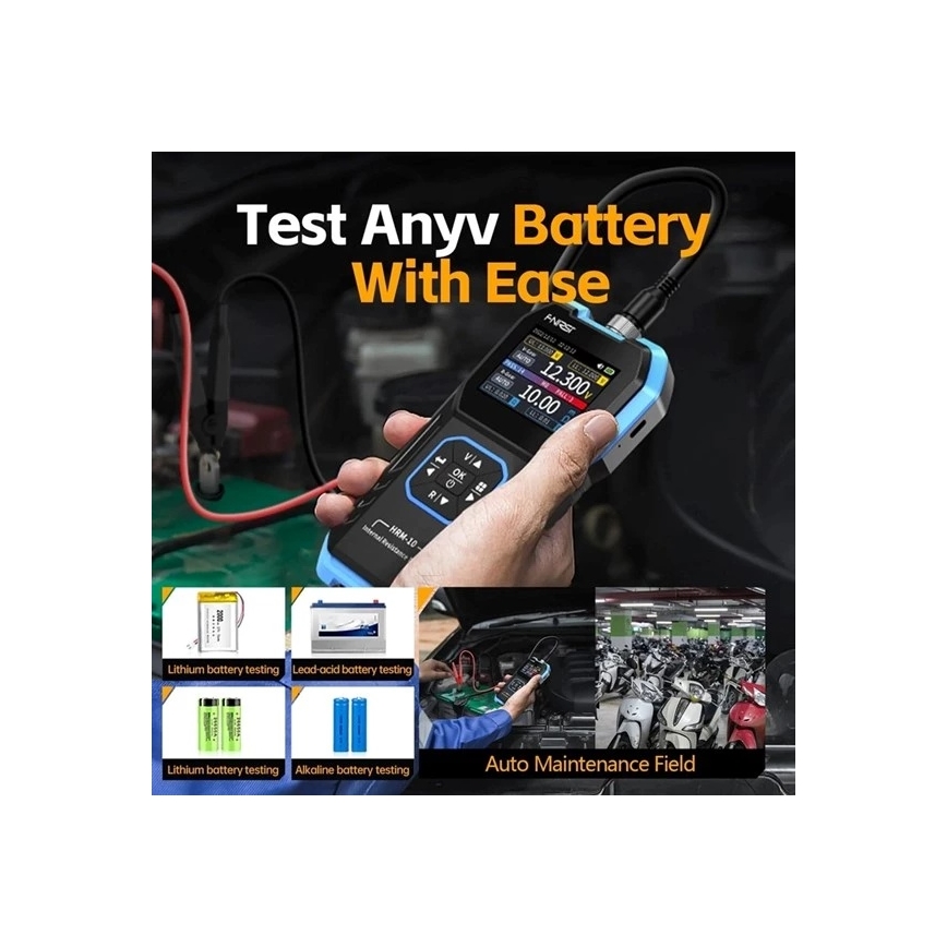 Tester akumulátorů 100V 1000 mAh