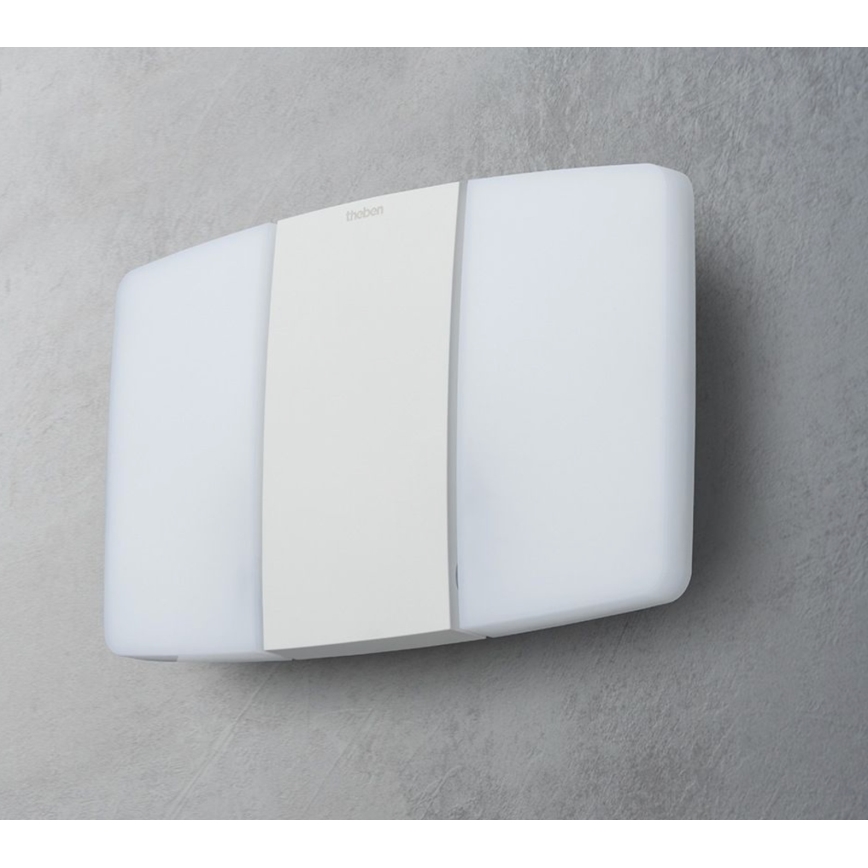 theben - LED Nástěnný reflektor 2xLED/10W/230V bílá IP55