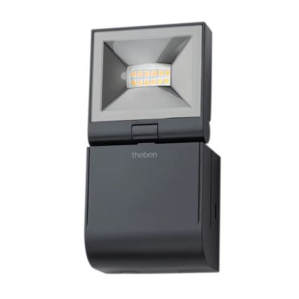 theben - LED Nástěnný reflektor LED/10W/230V černá IP55