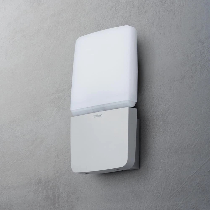 theben - LED Nástěnný reflektor LED/11W/230V stříbrná IP55