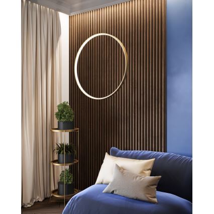 Thoro TH.175 - LED Lustr na lanku RIO LED/50W/230V CRI 90 3000K pr. 78 cm zlatá