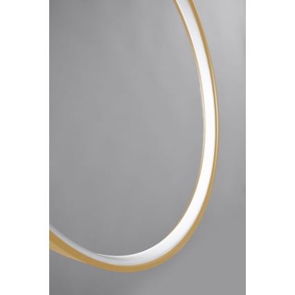 Thoro TH.175 - LED Lustr na lanku RIO LED/50W/230V CRI 90 3000K pr. 78 cm zlatá