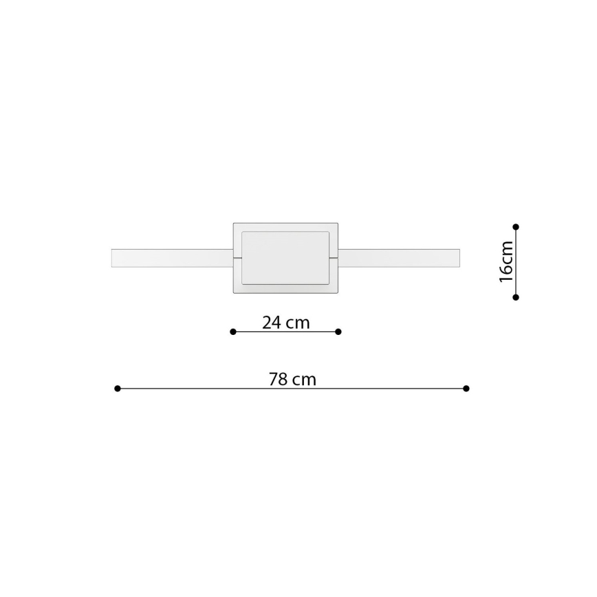 Thoro TH.175 - LED Lustr na lanku RIO LED/50W/230V CRI 90 3000K pr. 78 cm zlatá