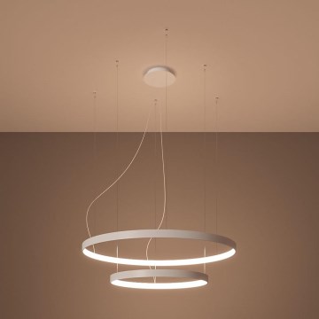 Thoro TH.176 - LED Lustr na lanku RIO LED/80W/230V CRI 90 3000K bílá