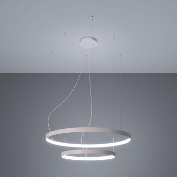Thoro TH.178 - LED Lustr na lanku RIO LED/80W/230V CRI 95 4000K bílá