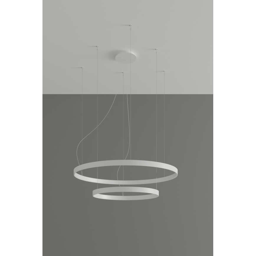 Thoro TH.178 - LED Lustr na lanku RIO LED/80W/230V CRI 95 4000K bílá