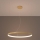 Thoro TH.216 - LED Lustr na lanku RIO LED/30W/230V CRI 90 3000K pr. 55 cm zlatá