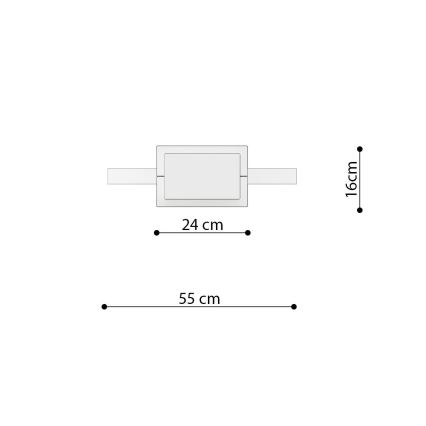 Thoro TH.220 - LED Lustr na lanku RIO LED/30W/230V CRI90 3000K pr. 55 cm zlatá