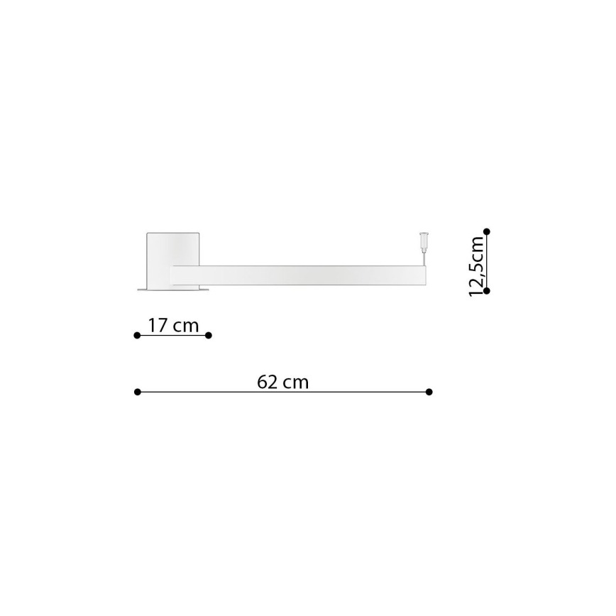 Thoro TH.222 - LED Stropní svítidlo RIO LED/30W/230V CRI 90 3000K pr. 55 cm zlatá