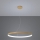 Thoro TH.223 - LED  Lustr na lanku RIO LED/21W/230V CRI 98 4000K pr. 55 cm zlatá