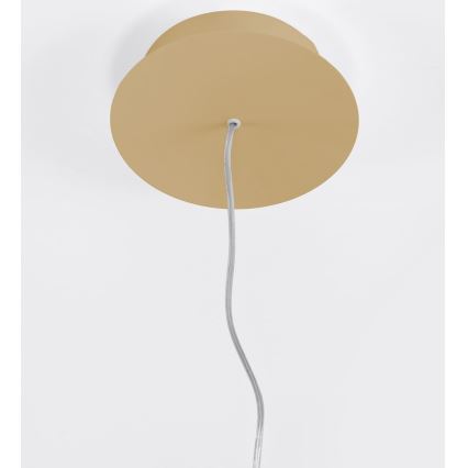 Thoro TH.223 - LED  Lustr na lanku RIO LED/21W/230V CRI 98 4000K pr. 55 cm zlatá