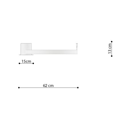 Thoro TH.223 - LED Stropní svítidlo RIO LED/30W/230V CRI 98 4000K pr. 55 cm zlatá