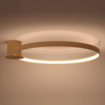 Thoro TH.224 - LED Stropní svítidlo RIO LED/50W/230V CRI 90 3000K pr. 78 cm zlatá