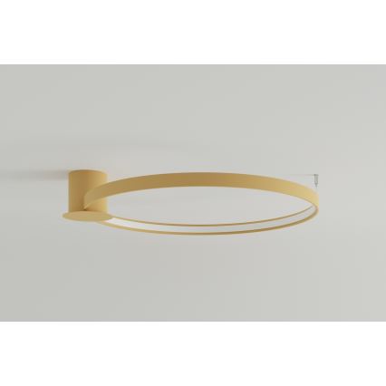 Thoro TH.224 - LED Stropní svítidlo RIO LED/50W/230V CRI 90 3000K pr. 78 cm zlatá