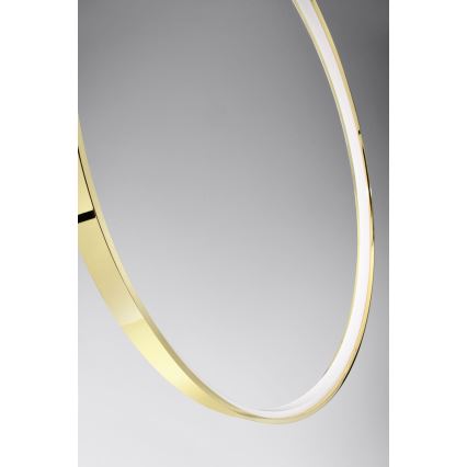 Thoro TH.248 - LED Lustr na lanku RIO LED/50W/230V CRI 90 3000K pr. 78 cm zlatá