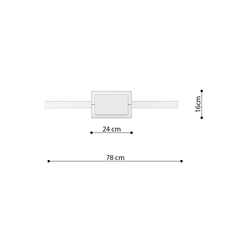 Thoro TH.248 - LED Lustr na lanku RIO LED/50W/230V CRI 90 3000K pr. 78 cm zlatá