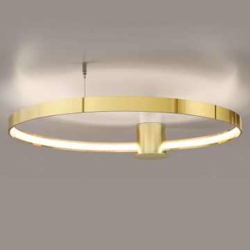 Thoro TH.252 - LED Stropní svítidlo RIO LED/50W/230V CRI 90 3000K pr. 78 cm zlatá