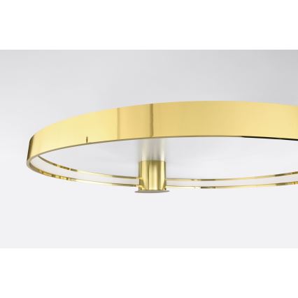 Thoro TH.252 - LED Stropní svítidlo RIO LED/50W/230V CRI 90 3000K pr. 78 cm zlatá