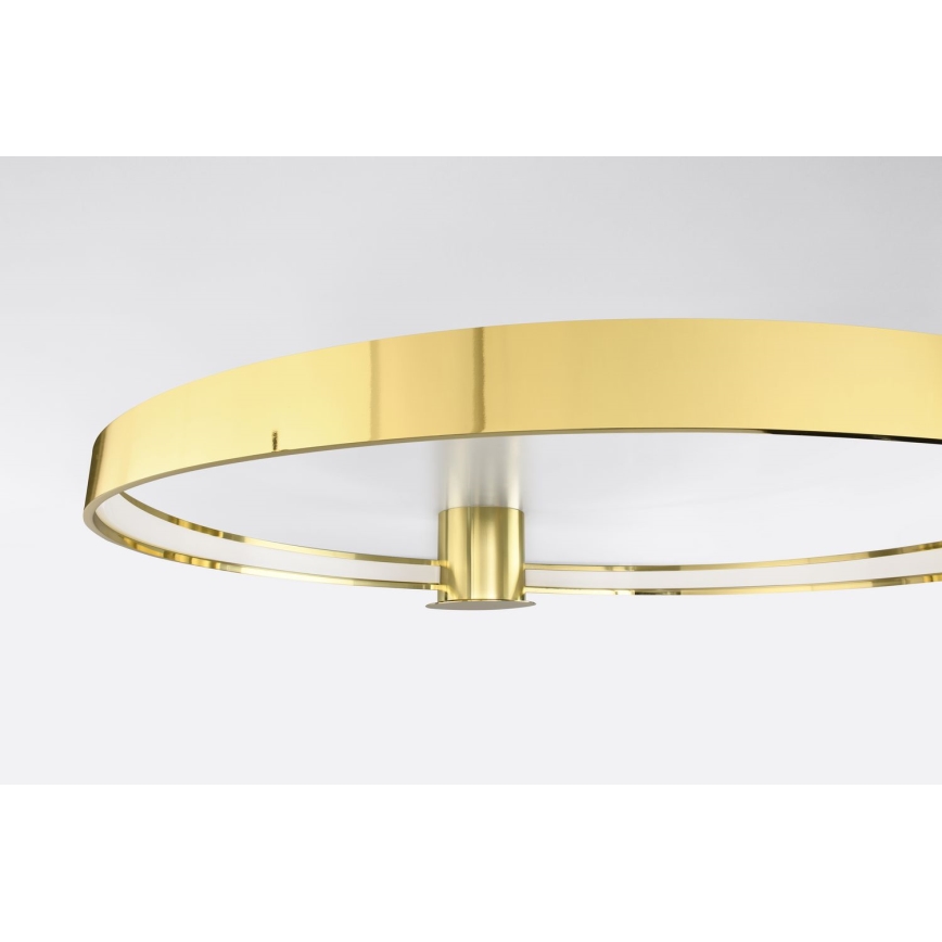 Thoro TH.252 - LED Stropní svítidlo RIO LED/50W/230V CRI 90 3000K pr. 78 cm zlatá