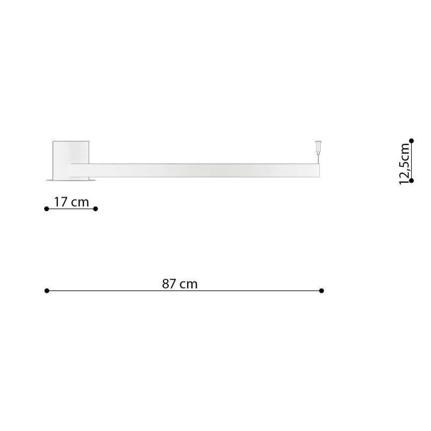 Thoro TH.252 - LED Stropní svítidlo RIO LED/50W/230V CRI 90 3000K pr. 78 cm zlatá