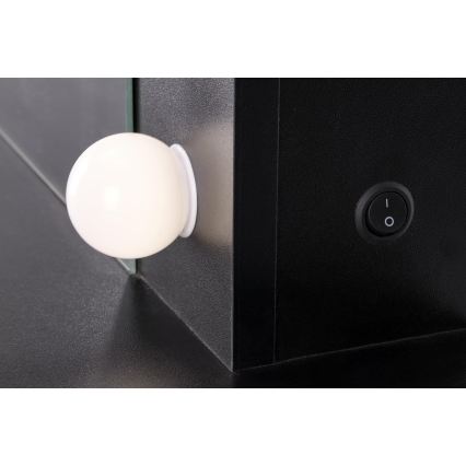 Toaletní stolek AMORIO černá