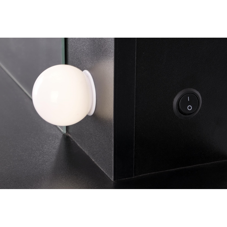 Toaletní stolek AMORIO černá