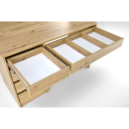 Toaletní stolek AMORIO dub artisan