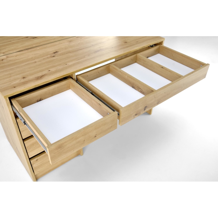 Toaletní stolek AMORIO dub artisan