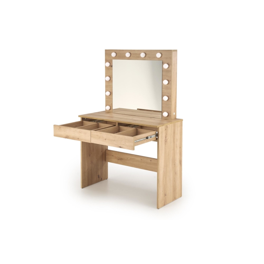 Toaletní stolek AMORIO dub artisan